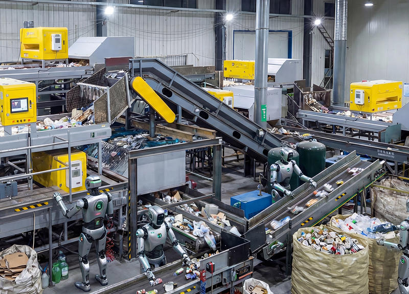 科技正重新定义未来绿色分拣中心